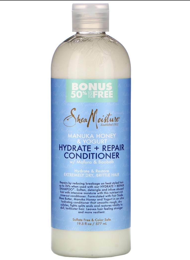 Shea Moisture Manuka Honey & Yogurt Conditionr 19.8 Ounce (586ml)