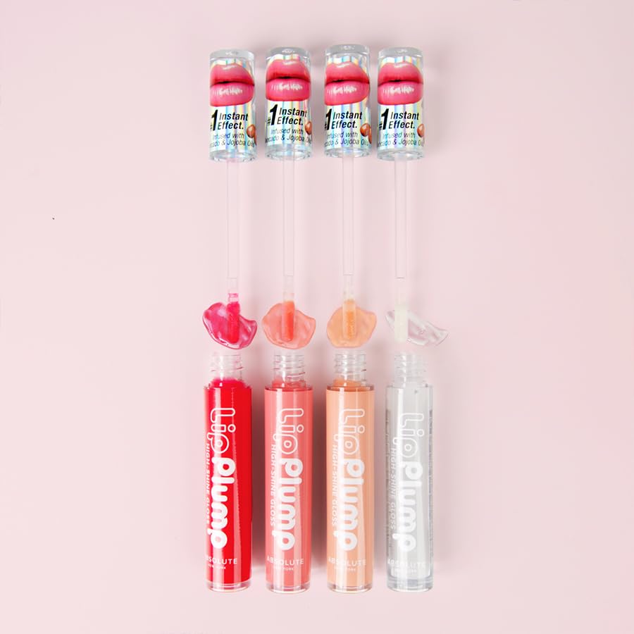 Absolute New York Lip Plump High-Shine Gloss MLPG04 Nude Beauty & Personal Care Absolute New York