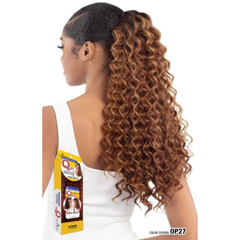 Shake-N-Go Que Ponytail Q-Deep curl 20" (1)