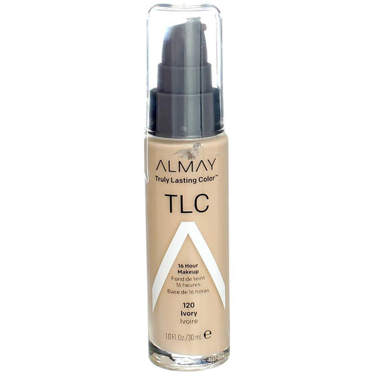 Almay TLC Truly Lasting Color 16 Hour Makeup, Ivory 01 [120] 1 oz (Pack of 2) Beauty & Personal Care Almay