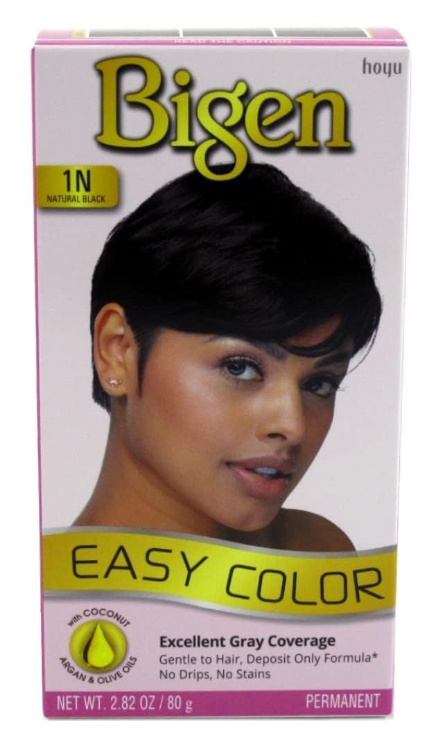Bigen Easy Color #1N Natural Black 2.82 Ounce (2 Pack) Beauty & Personal Care Bigen