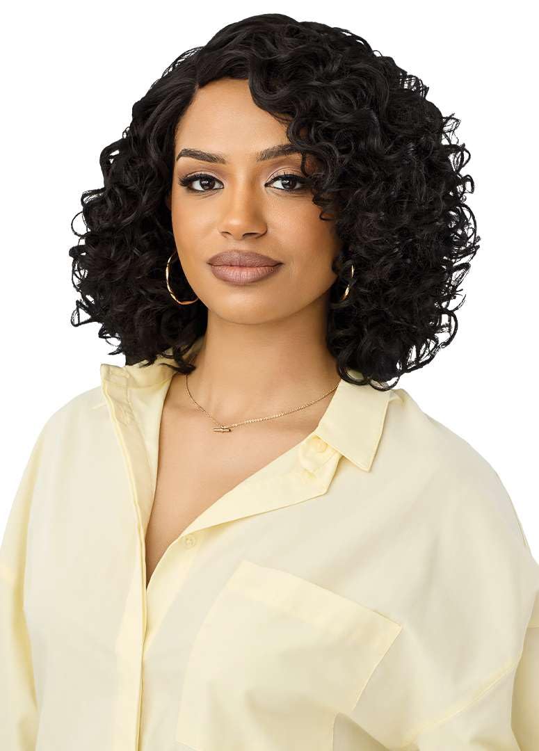 Outre The Daily Wig - Lace Part Wig - Style & Dash - Daily 28 (DARK BROWN 2)