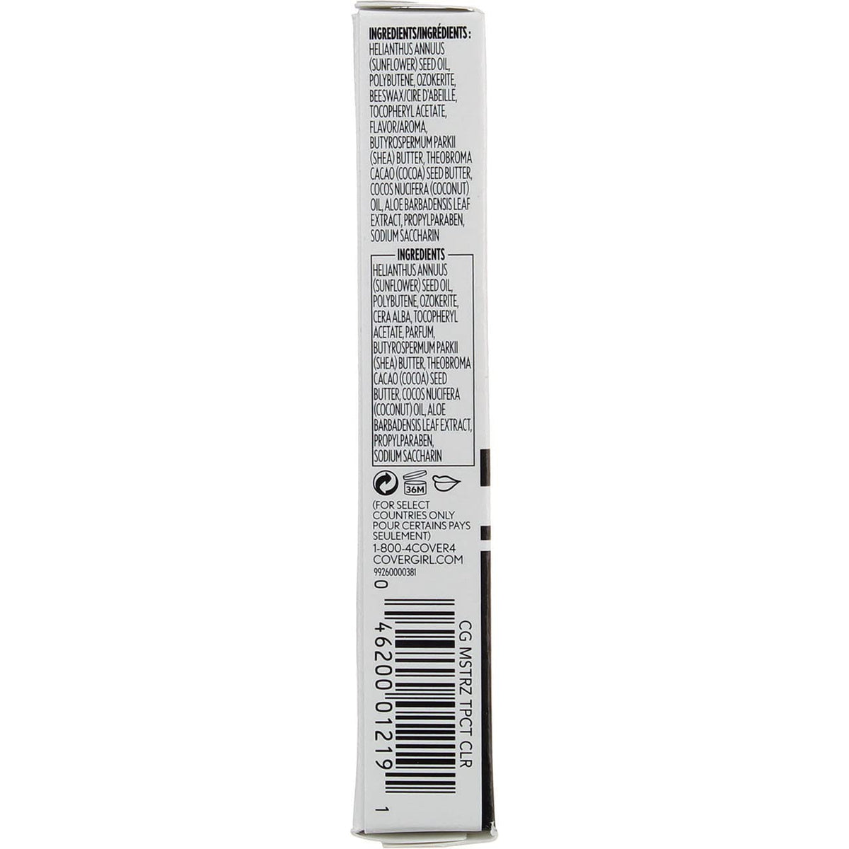 CoverGirl Outlast Lipcolor Moisturizing Topcoat Clear [500] 0.06 oz (Pack of 4) Beauty & Personal Care COVERGIRL