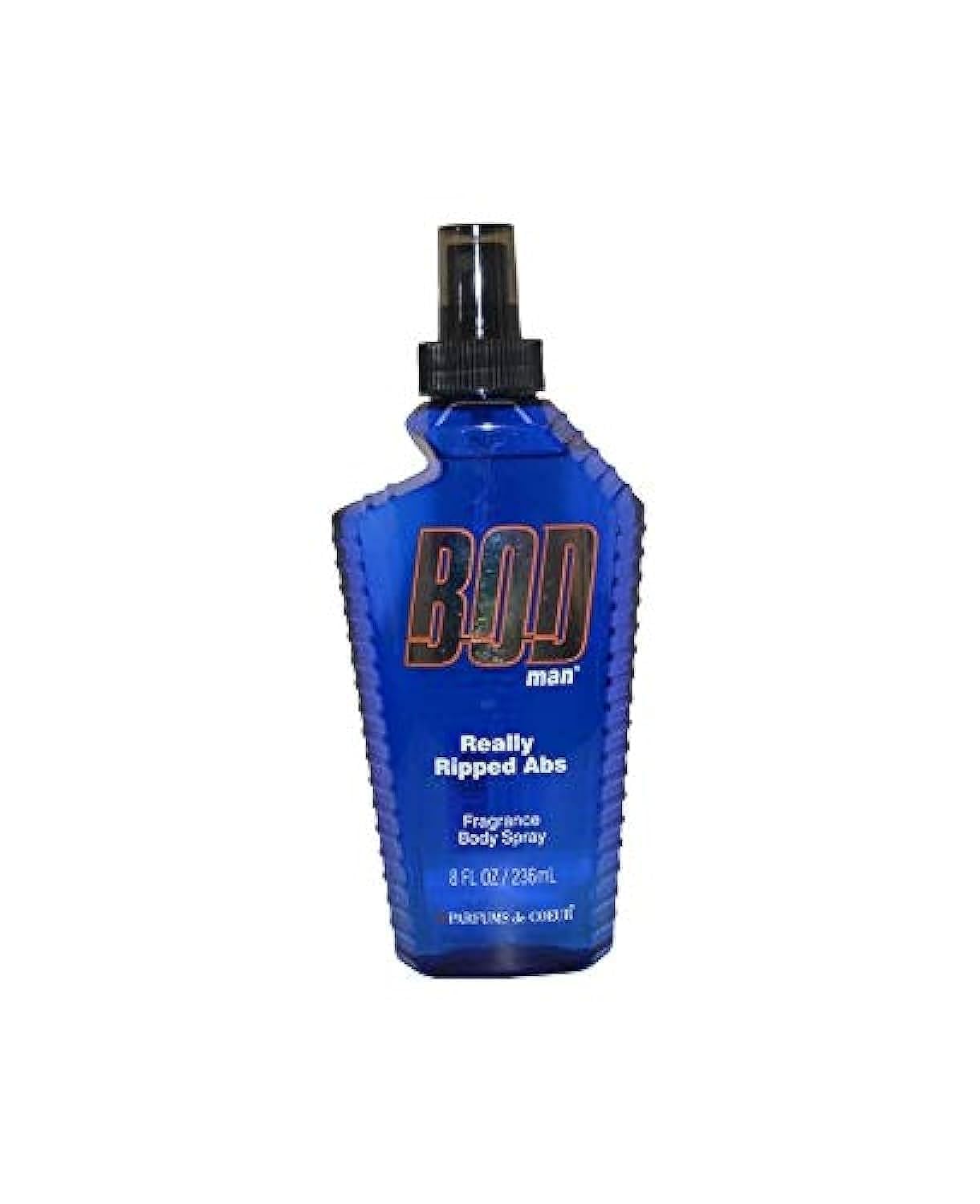 Parfums de Coeur BOD Man Really Ripped Abs Fragrance Body Spray for Men - 8 oz Body Spray Beauty & Personal Care Parfums De Coeur