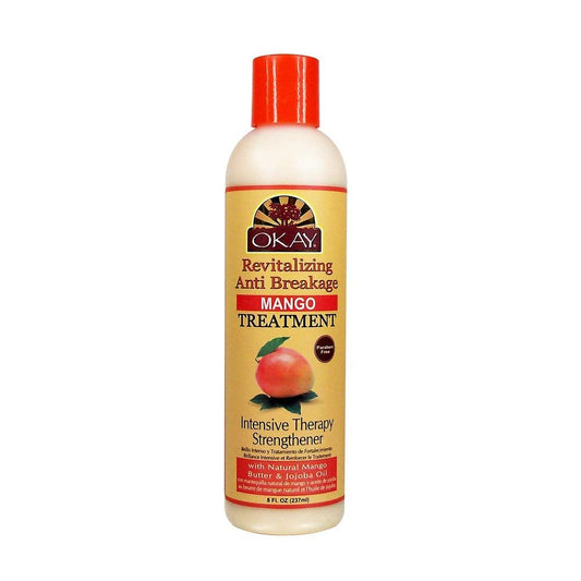 Okay Mango Revitalizing Anti-Breakage Treatment, For All Hair Types, Revitalize, 8 Fl Oz Beauty & Personal Care OKAY
