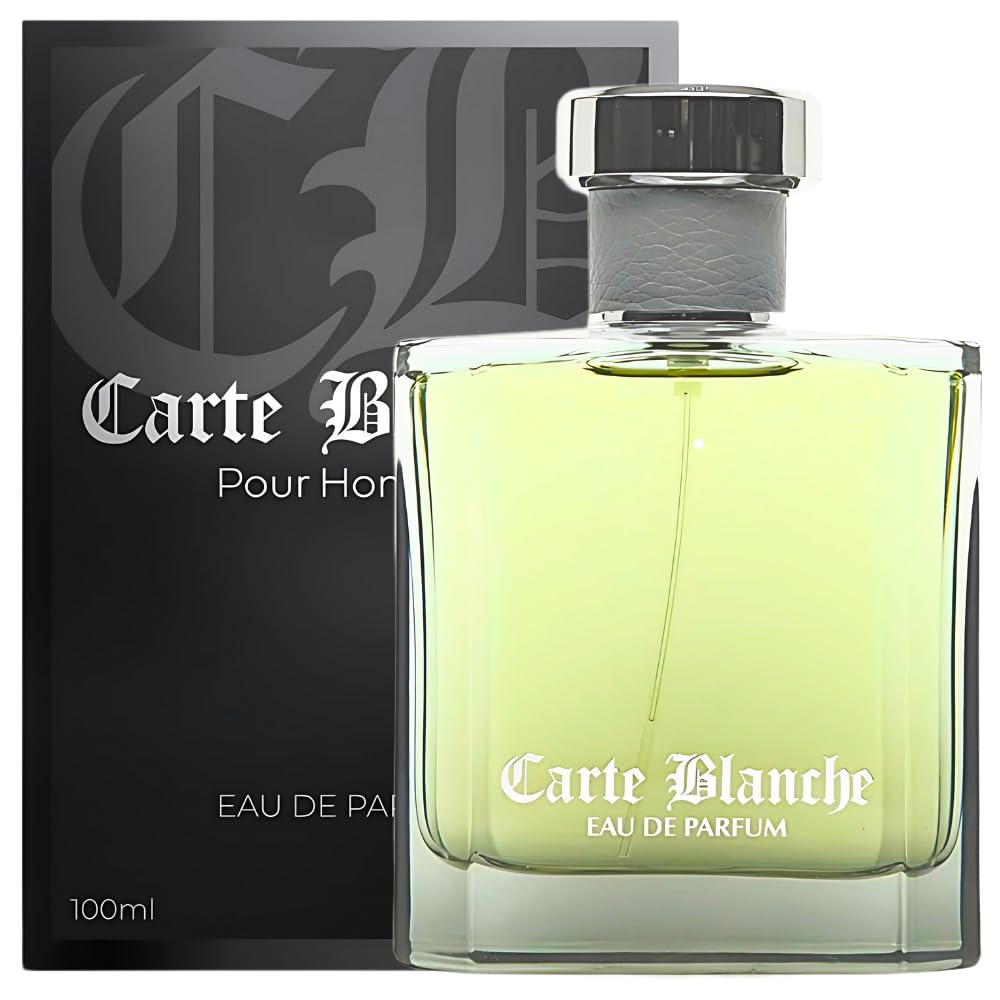 Sandora Fragrances Carte Blanche - INSPIRED by A WORLD RENOWNED MEN’S PERFUME - Tangerine, Orange, Cassia, Sandalwood - Fresh, Aquatic, Confident Beauty & Personal Care Sandora Fragrances