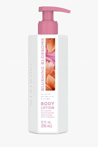 ScentWorx Blushing Blossoms 12 oz Body Lotion Beauty & Personal Care ScentWorx by Slatkin + Co.