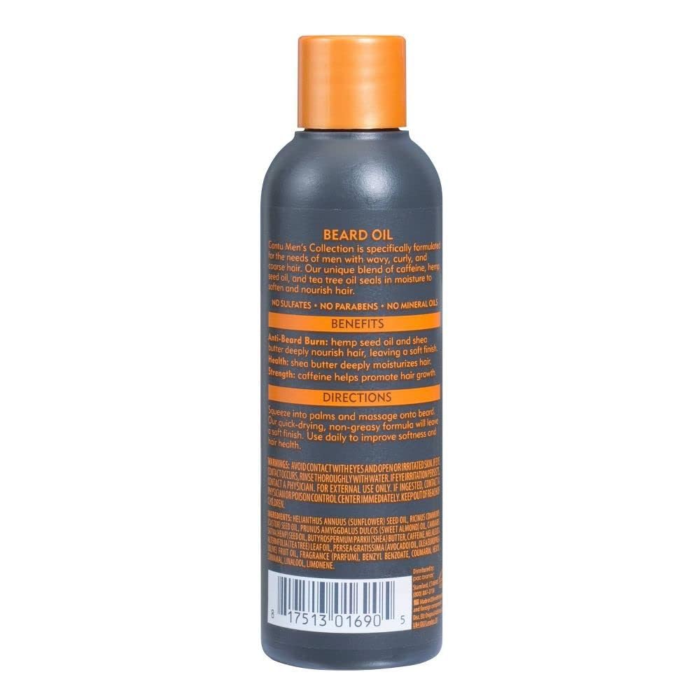 Cantu Mens Beard Oil 3.4 Ounce (100ml) Beauty & Personal Care Cantu