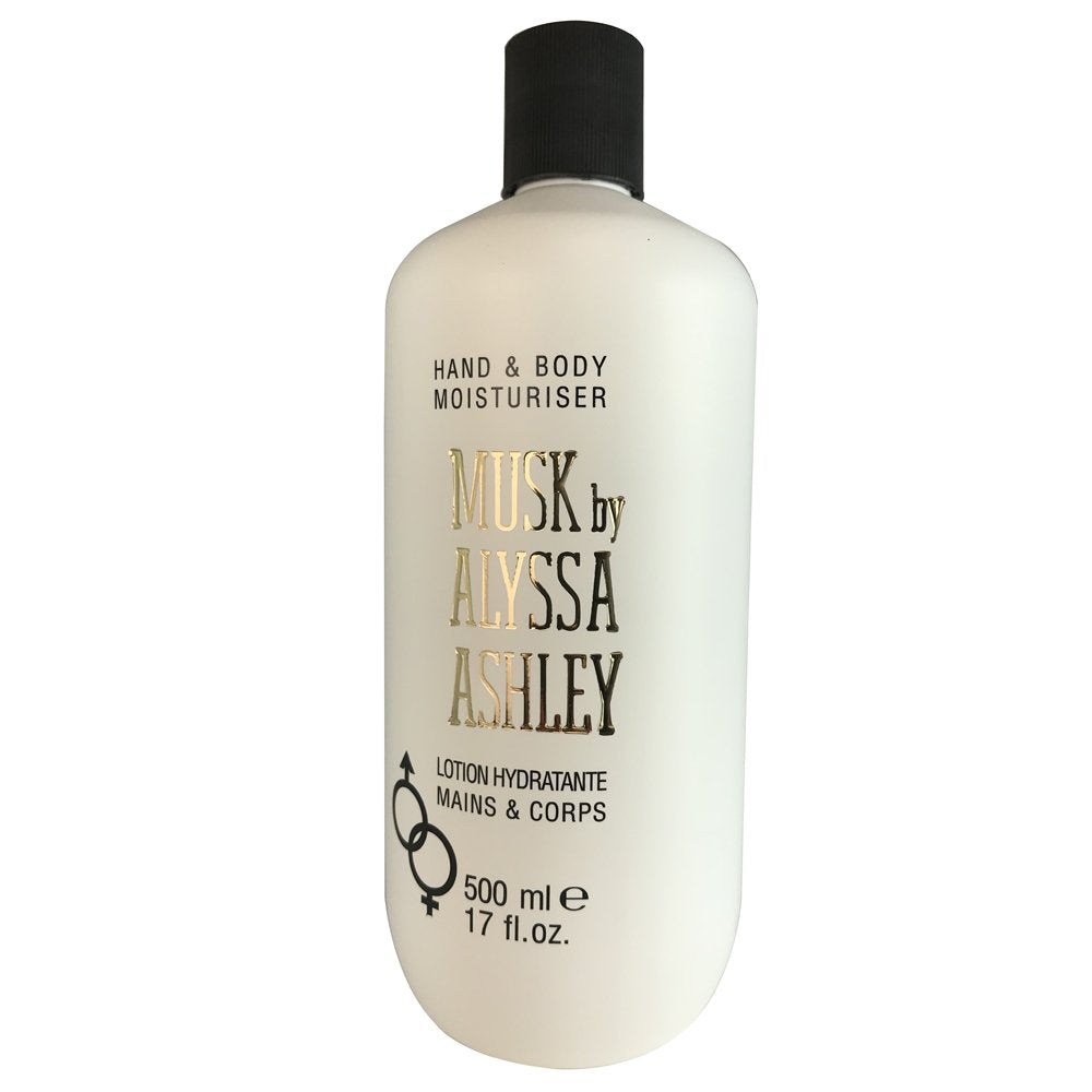 Alyssa Ashley Musk Hand Body Lotion - Hand Lotion for Dry Hands - Body Cream for Women and Men - Hydrating Cream for Smooth Skin - 16.9 oz Beauty & Personal Care ALYSSA ASHLEY