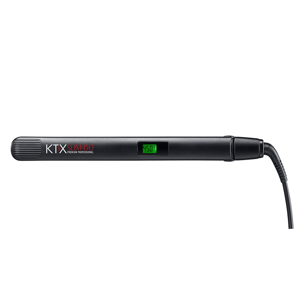 IZUTECH KTX Slim450 Titanium - 1Inch Professional Flat Iron with Adjustable Heat to 450 degrees Dual Voltage Auto Shut-off Beauty & Personal Care izutech