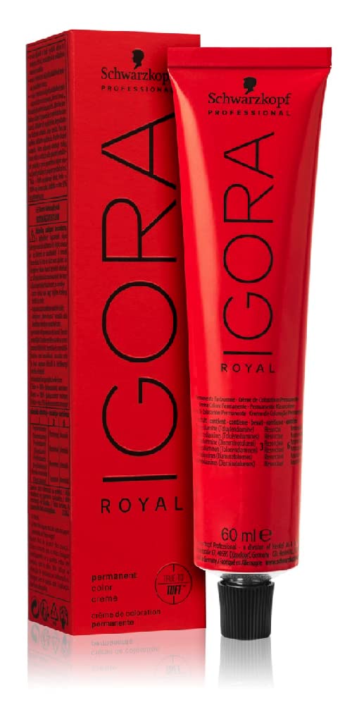 Schwarzkopf Igora Royal 4-0 Medium Brown Permanent Hair Color 2.1 fl. oz. (60 g) by Schwarzkopf Professional Beauty & Personal Care Schwarzkopf Professional