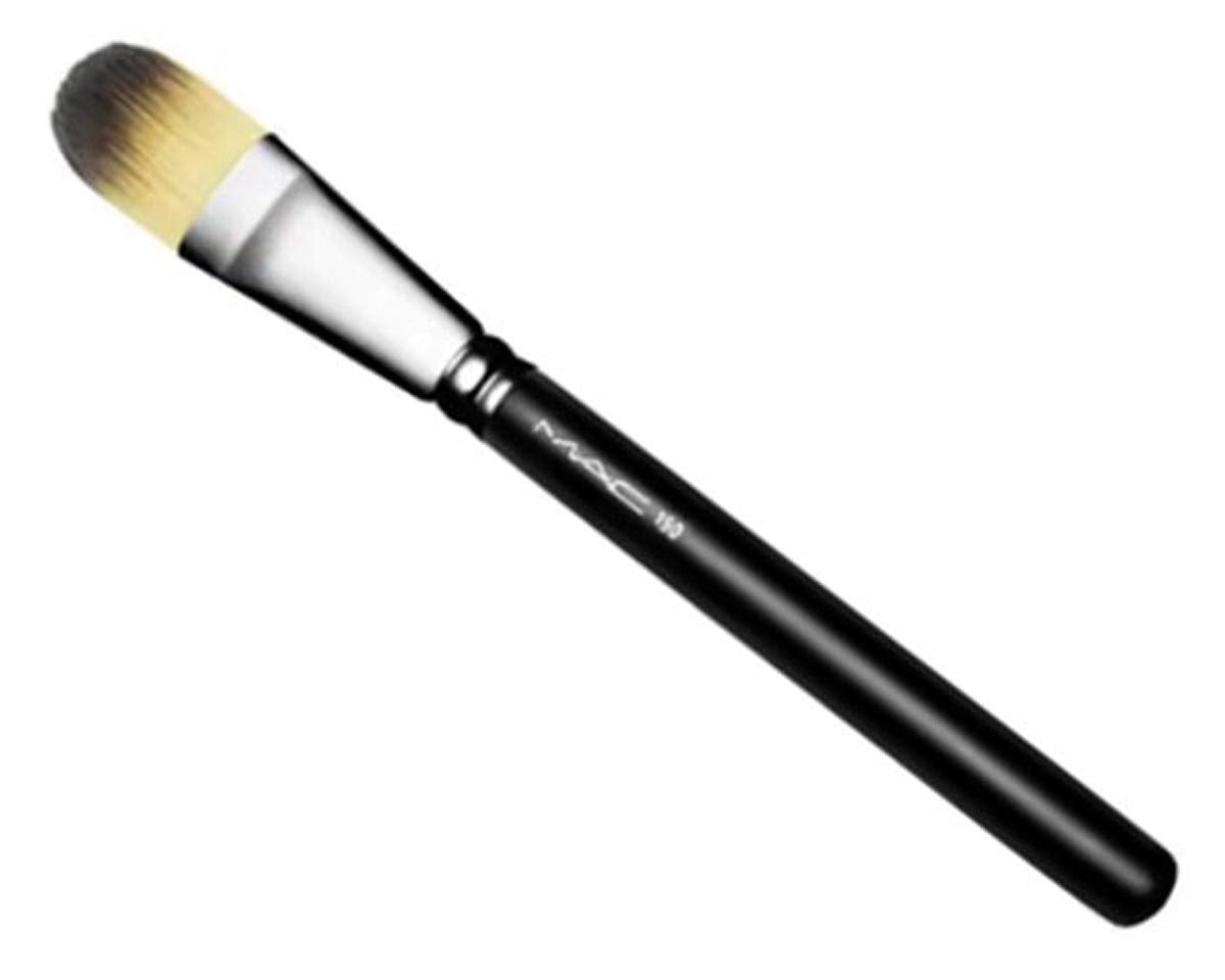 MAC Brush 190 Makeup 1 1/4" Foundation Brush Cosmetics Beauty & Personal Care MAC