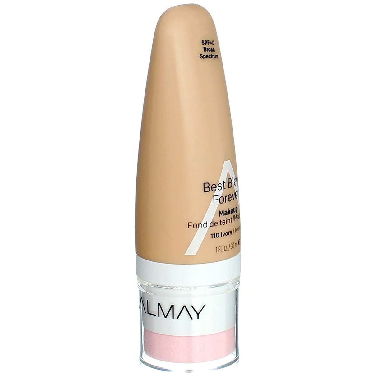 Almay Best Blend Forever Foundation, Ivory, 1 fl. oz., SPF 40 Broad Spectrum