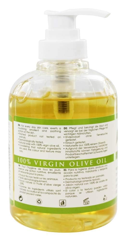Olivella Virgin Olive Oil Face and Body Liquid Soap 10.14 oz (Pack of 2) Beauty & Personal Care Olivella