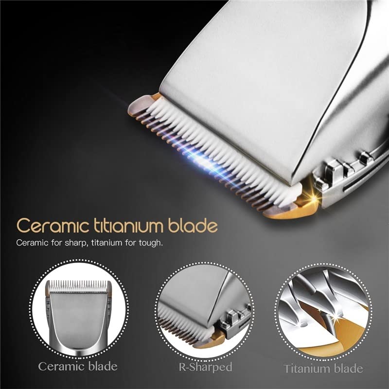 GLESVOWIO Hair Clippers Men Clipper Professional Beard Trimmer Cordless Shaving Machine Recargeable Haircut Razor Cutting Limit Comb Beauty and Personal Care GLESVOWIO