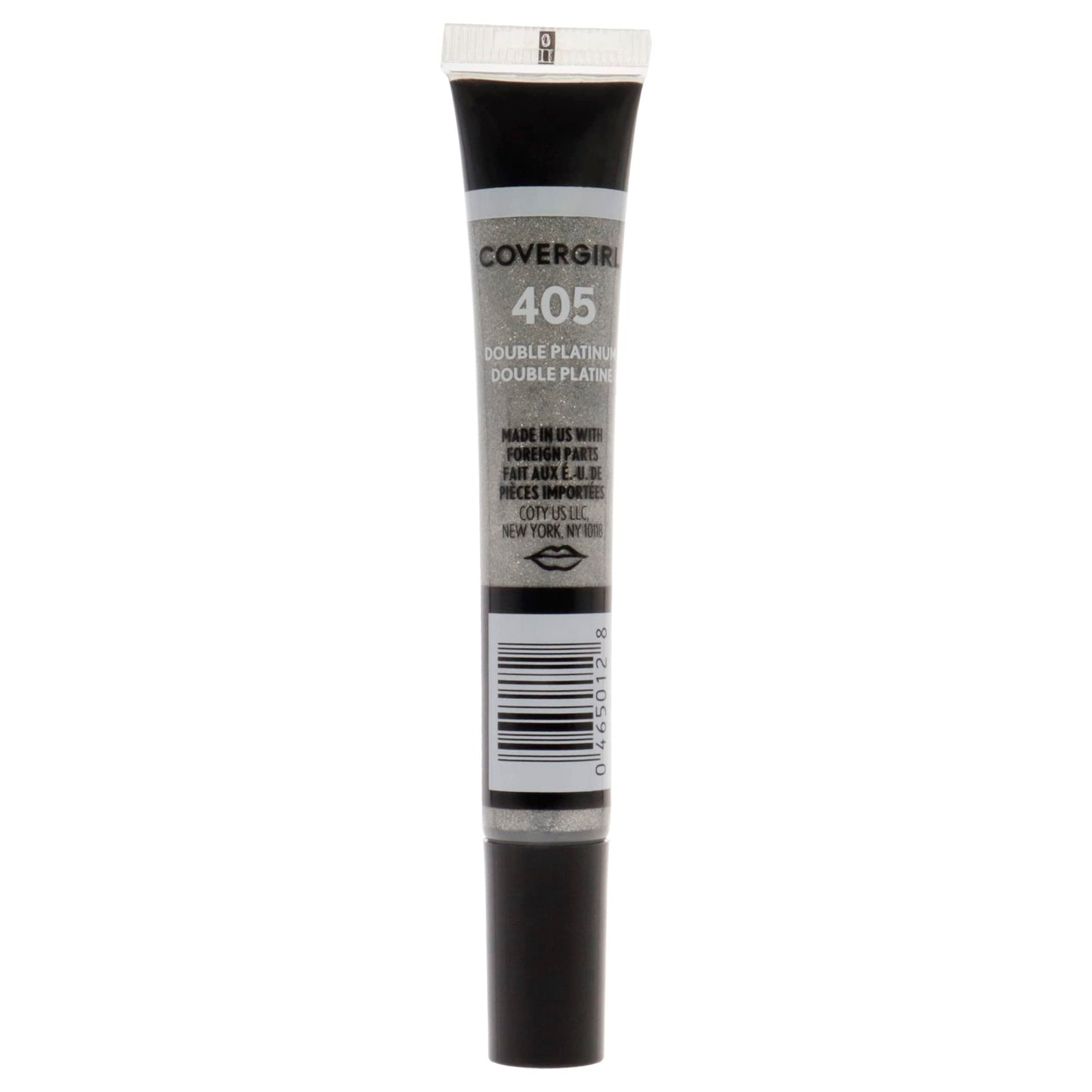 COVERGIRL Melting Pout Glitz Liquid Glitter Topcoat, Double Platinum, 0.02 Pound (packaging may vary) Beauty & Personal Care COVERGIRL