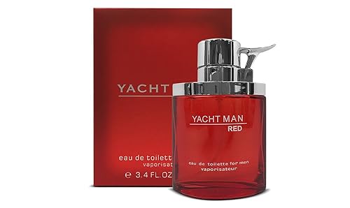 Yacht Man Spray, Red, 3.4 oz. Beauty & Personal Care Yacht Man