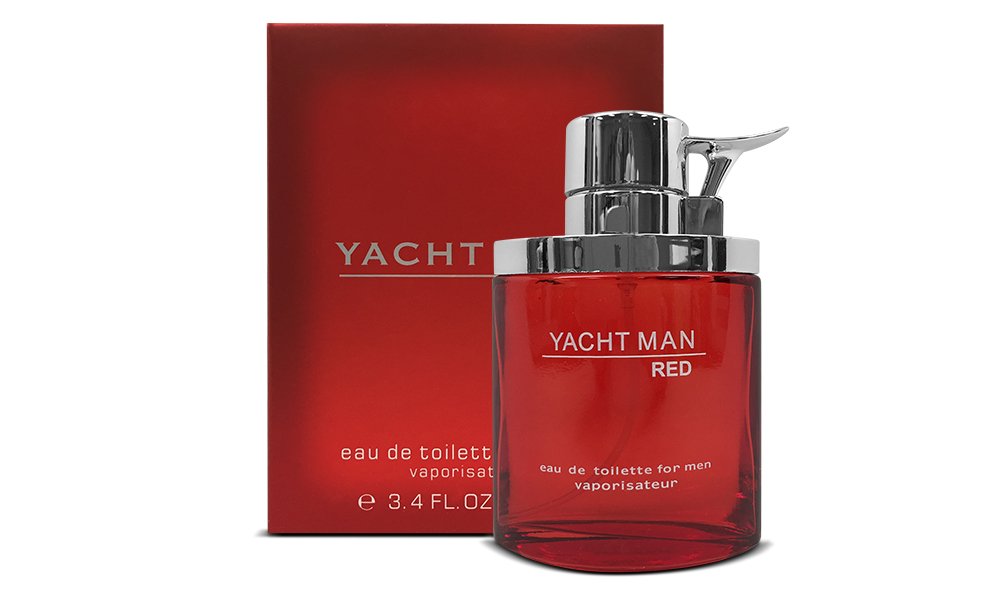 Yacht Man Spray, Red, 3.4 oz. Beauty & Personal Care Yacht Man
