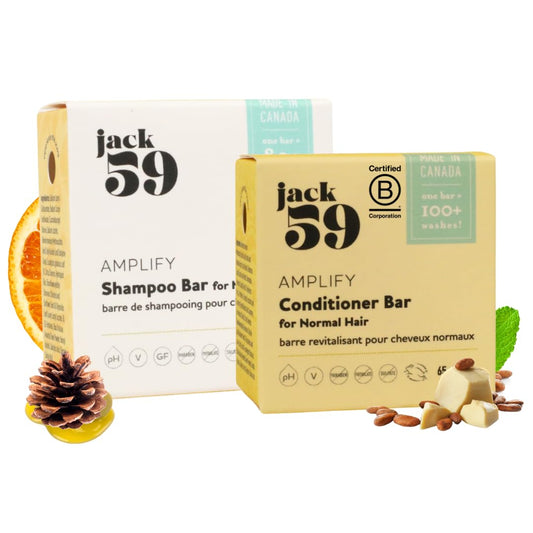 All Natural Shampoo and Conditioner Set for Normal Hair with Soothing Scent, Bar Shampoo and Conditioner Set to Increase Hair Volume, Boost Shine Beauty & Personal Care Jack59
