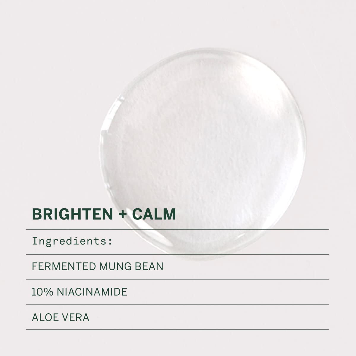 FACETORY Urban Calm Hydrating Vita Serum with Fermented Mung Bean & 10% Niacinamide, Glow Boosting Facial Serum for Women, Brightening, Fine Line Beauty & Personal Care FACETORY