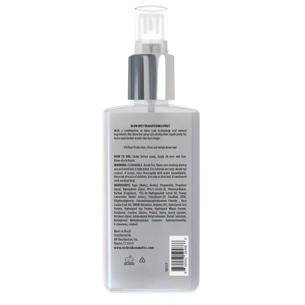 Nick Vick, Blow Dry Spray, Speed Dry, Heat Protection Beauty & Personal Care Nick Vick