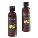 ROONZER Ginger Shampoo & Conditioner Set | Deep Cleanser + Intense Hydration | Strengthening & Frizz-Free Formula for All Hair Types 150ml 2pcs Beauty & Personal Care ROONZER