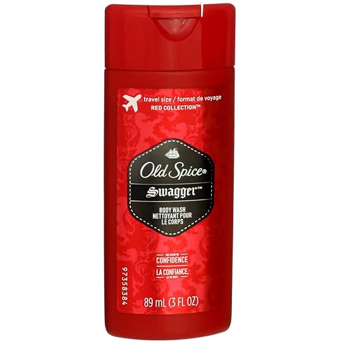 Proctor & Gamble Old Spice Red Zone Swagger Scent Mens Body Wash, 3 Fluid Ounce - 24 per case. Beauty & Personal Care Procter & Gamble