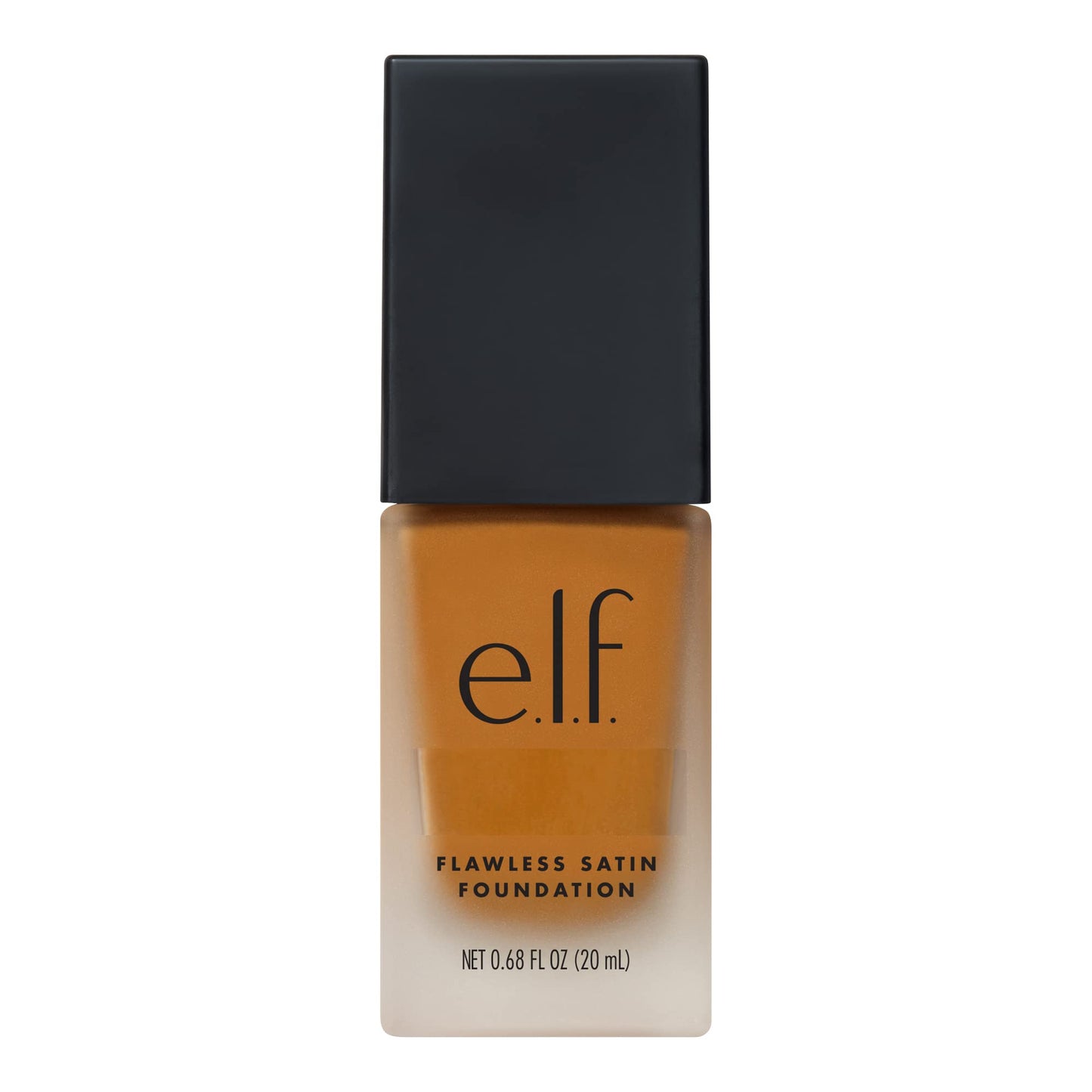 e.l.f. Flawless Satin Foundation, Lightweight & Medium Coverage, Semi-Matte Finish, Vegan , Chai, 0.68 Fl Oz (20mL) Beauty & Personal Care e.l.f.