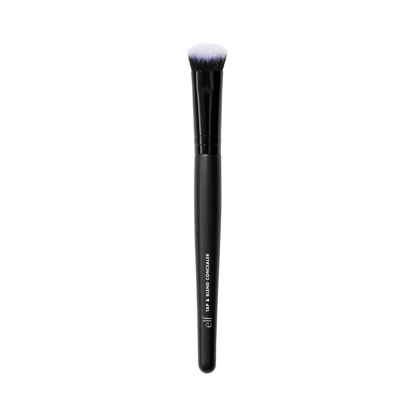 e.l.f. Tap & Blend Concealer Brush, Covers Blemishes & Dark Spots For An Airbrushed Finish With A Precision Tip, Synthetic, Vegan, Beauty & Personal Care e.l.f.