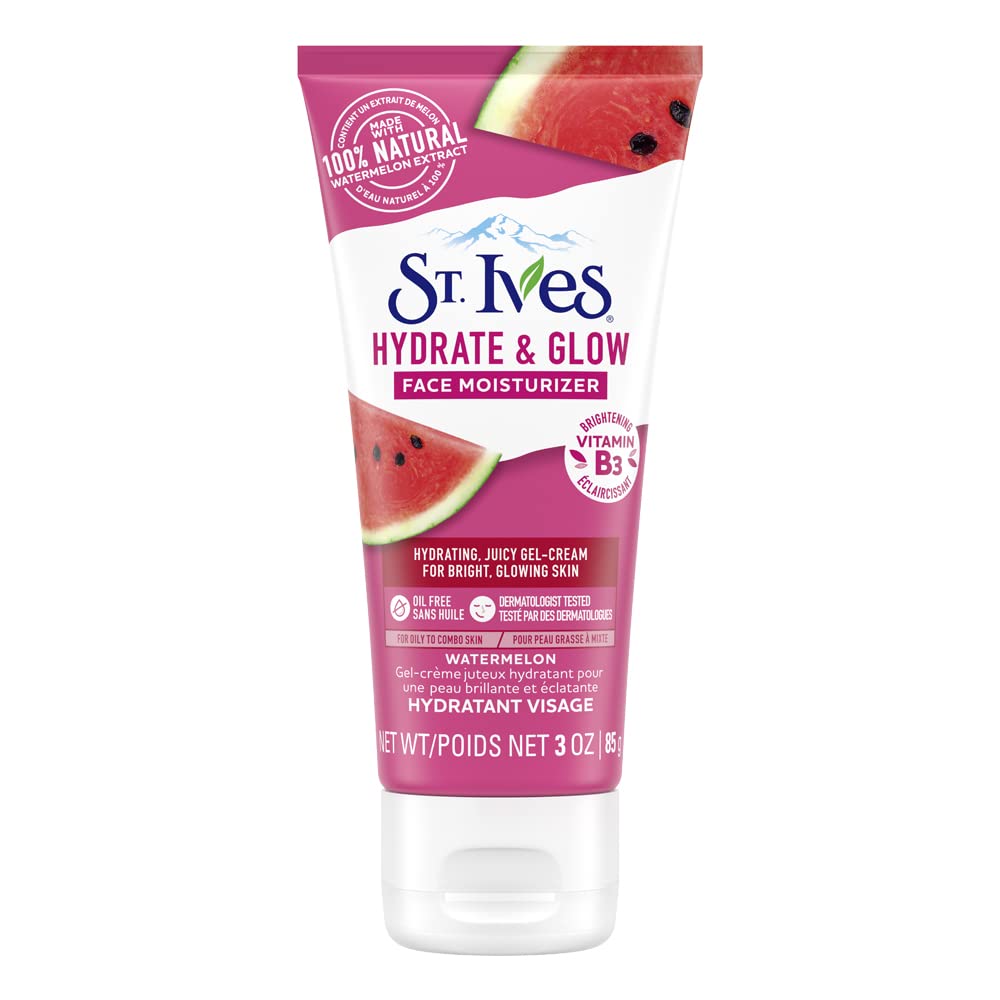 St. Ives Hydrate & Glow Face Moisturizer Watermelon 3 Ounce Beauty & Personal Care St. Ives