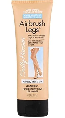 Sally Hansen Airbrush Legs, Leg Makeup Lotion, Fairest 4 Oz, Pack of 2 (Packaging may vary) Beauty & Personal Care Sally Hansen