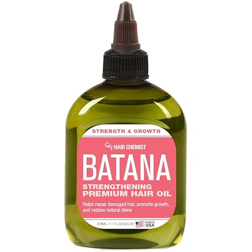 Hair Chemist Batana Strengthening Premium Hair Oil 7.1 oz. - Batana Hair Oil, Nourishing Batana Hair Growth Oil Beauty & Personal Care Hair Chemist