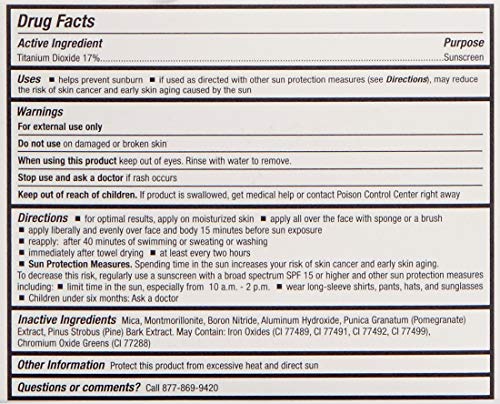 jane iredale Powder-Me SPF 30 Dry Sunscreen Refill, Nude, 7.5 g. Beauty & Personal Care jane iredale