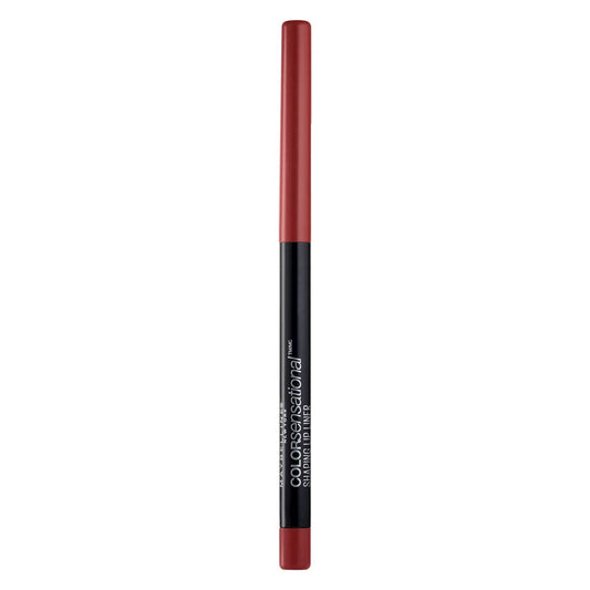 Maybelline Color Sensational Shaping Lip Liner with Self-Sharpening Tip, Brick Red, Red, 1 Count Beauty & Personal Care MAYBELLINE