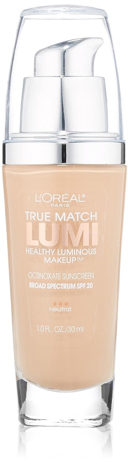 L'Oreal Paris True Match Lumi Healthy Luminous Makeup, Neutral, 1 fl; oz. Beauty & Personal Care L'Oreal Paris
