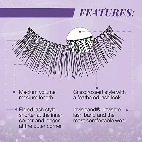 Ardell Fashion Lashes Pair - 105 (Pack of 4) Beauty & Personal Care Ardell