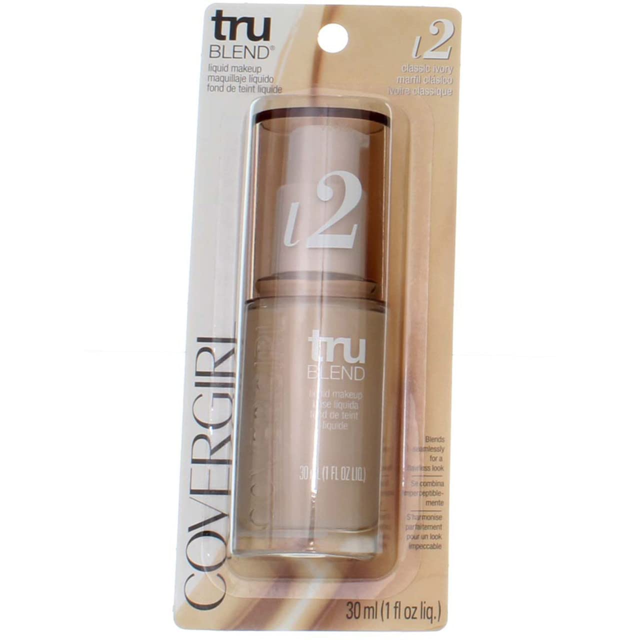 CoverGirl Trublend Classic Ivory Liquid Makeup - 2 per case. Beauty & Personal Care COVERGIRL