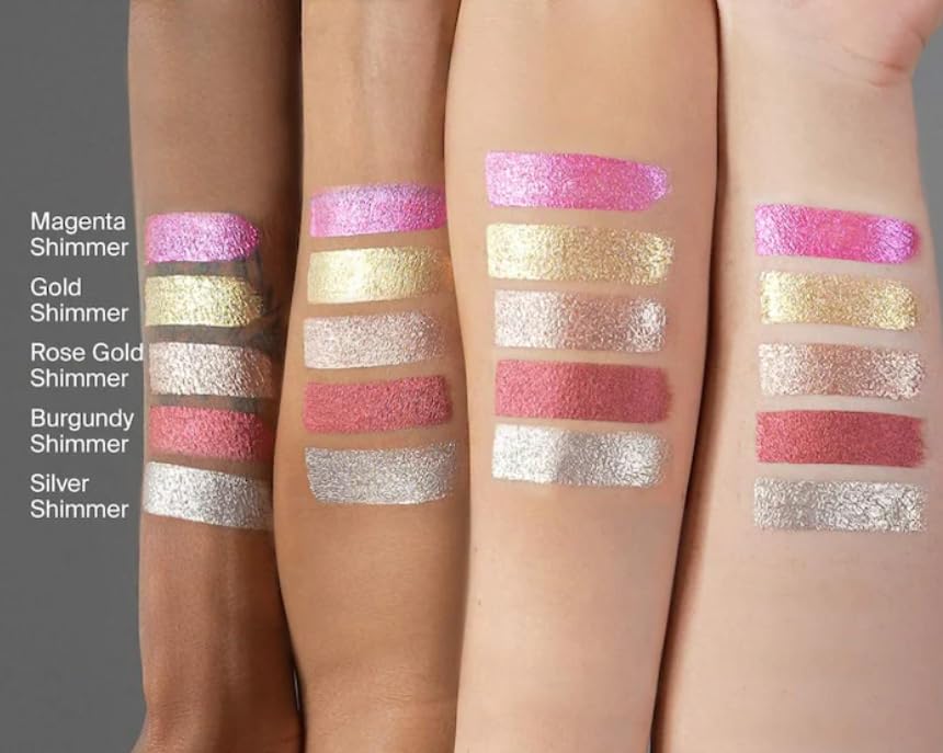 HAUS LABS BY LADY GAGA Hy-Power Eye, Cheek & Lip Paint in Gold Shimmer & Complimentary Sheet Masque Beauty & Personal Care HAUS LABS BY LADY GAGA