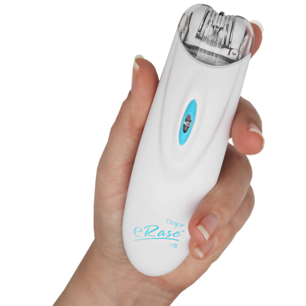 Facial Hair Remover Epilator by Emjoi - Delicate for Face, Bikini, Armpits, Legs Beauty and Personal Care Emjoi