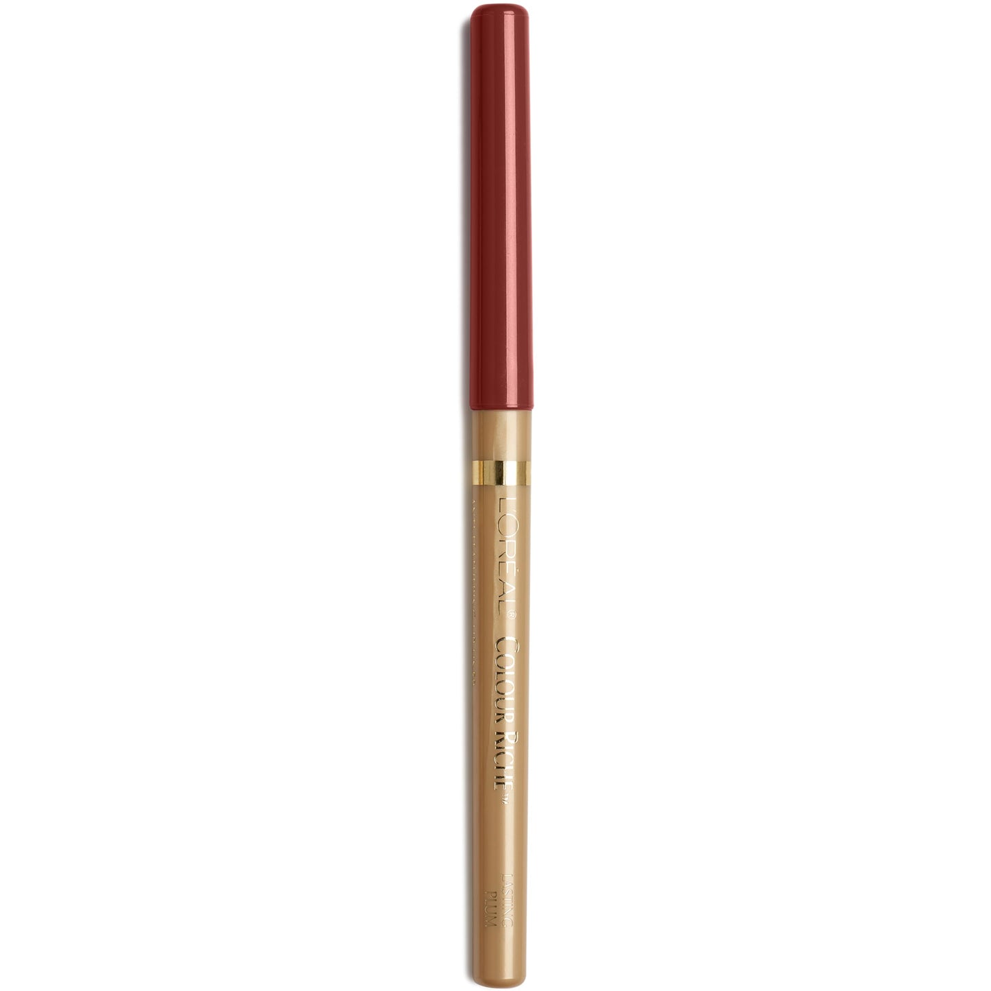 L'Oreal Paris Colour Riche Lip Liner Pencil, Creamy Lip Liner with Omega 3 and Vitamin E, 772 Lasting Plum (Deep Reddened Plum) Beauty & Personal Care L'Oreal Paris