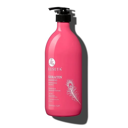 Luseta Keratin Shampoo for Dry and Damaged Hair 33.8 Oz Beauty & Personal Care L LUSETA