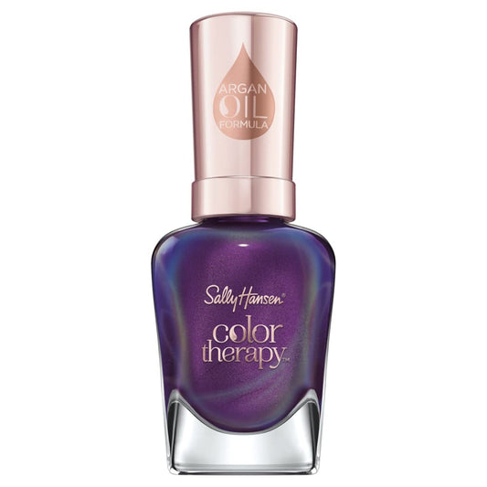 Sally Hansen Color Therapy Nail Polish, Plum Euphoria 402 Beauty & Personal Care Sally Hansen