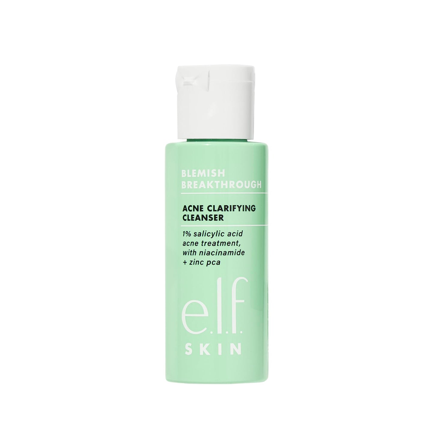 e.l.f. SKIN Blemish Breakthrough Clarifying Cleanser Mini, Gel Cleanser For Removing Makeup, Controlling Oil & Clarifying Pores, 1% Salicylic Acid Beauty & Personal Care e.l.f.
