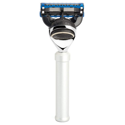 MÜHLE TRAVEL Silver Anodised Aluminum 5-Blade Razor Travel Razor Beauty and Personal Care MÜHLE
