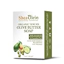 SheaOlein naturally essential Organic TUSCAN OLIVE BUTTER SOAP with Avocado Oil & Cucumber Extract 5 oz Bar (Pack Of Six) Beauty & Personal Care SheaOlein Naturally Essential