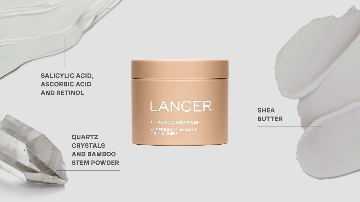 Lancer Skincare The Method: Body Polish, Warming Daily Exfoliator Scrub, 8.1 Fl Oz Beauty & Personal Care Lancer