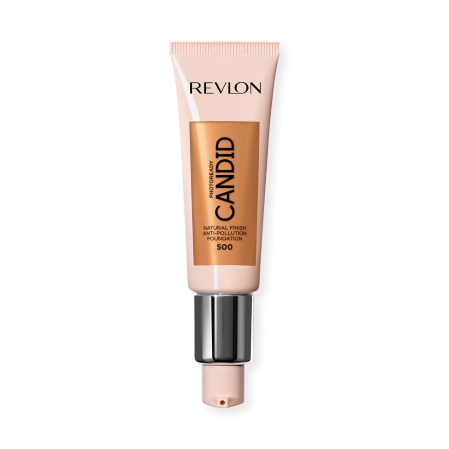 Revlon PhotoReady Candid Natural Finish Foundation, with Anti-Pollution, Antioxidant, Anti-Blue Light Ingredients, 500 Almond, 0.75 fl. oz. Beauty & Personal Care REVLON