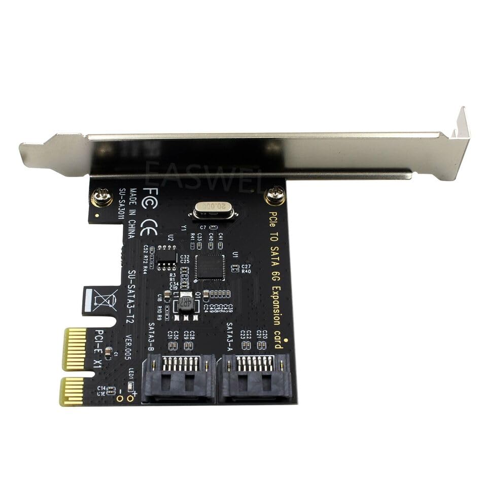 SATA3.0 SATA III 2-PORT Internal 6Gbps to PCI-express Controller Card Beauty and Personal Care dreeong