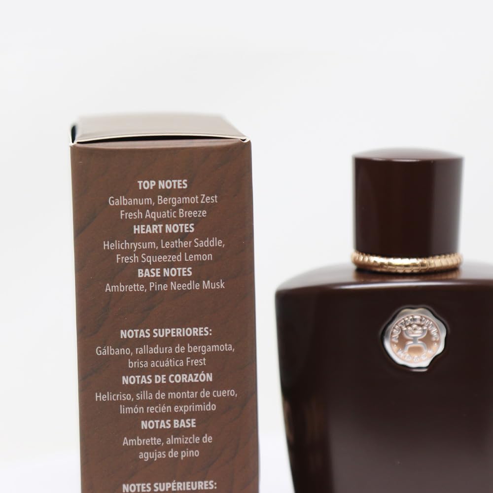 HOOEY Heritage Men’s Cologne - Sophisticated & Bold Fragrance for Men - Leather Saddle, Pine Needle Musk, Fresh Aquatic Breeze - Long-Lasting Men’s Beauty & Personal Care HOOEY