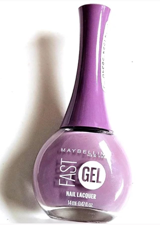 Maybelline New York Fast Gel Nail Lacquer in Vivid Violet, 0.47 Fl Oz (Pack of 1)